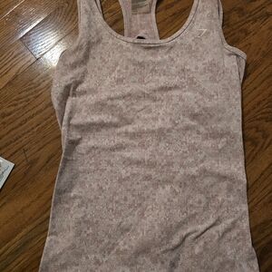 Gymshark Heathered Pink Tank Top